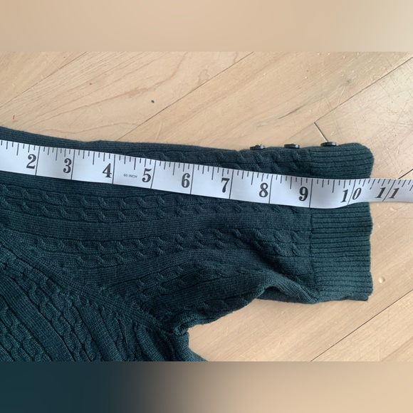 SAN FRANCISCO - Cable Knit Short Sleeve Top - Picture 7 of 9